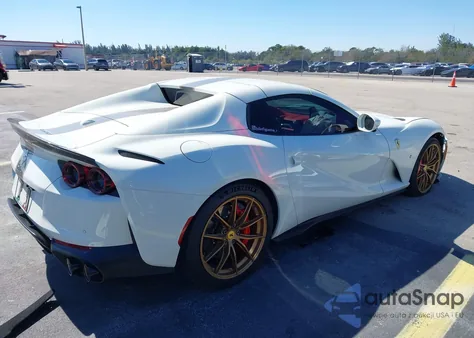 2022 Ferrari 812 Gts z USA, uszkodzony, nr VIN ZFF97CMA9N0277469